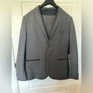 H&M Men’s Slim Fit Grey Suit